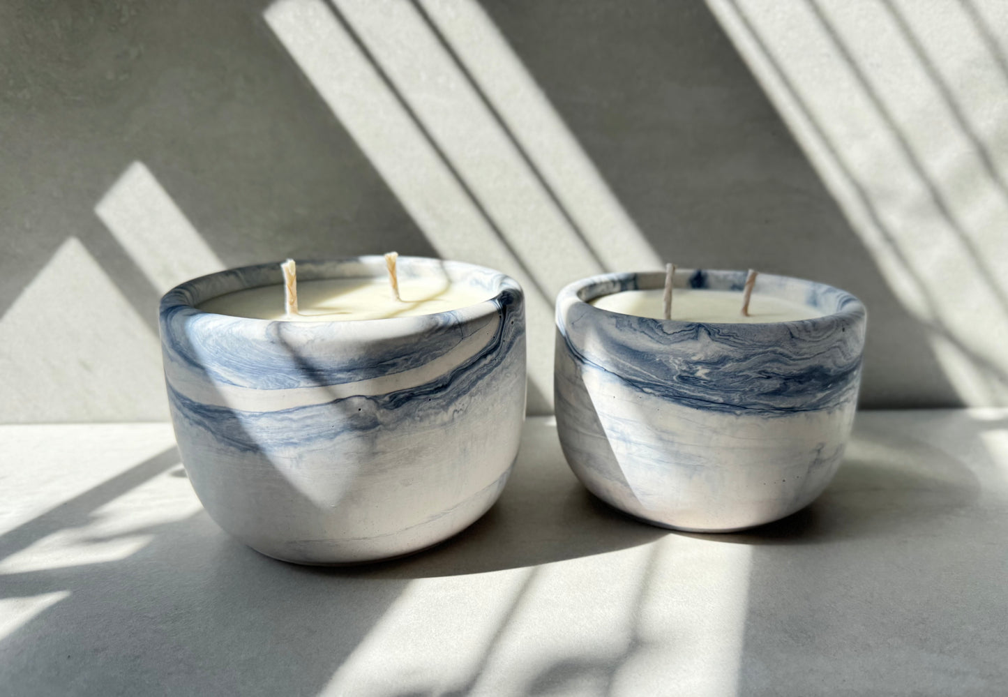 Smokey Mountain Mornings Concrete Candle