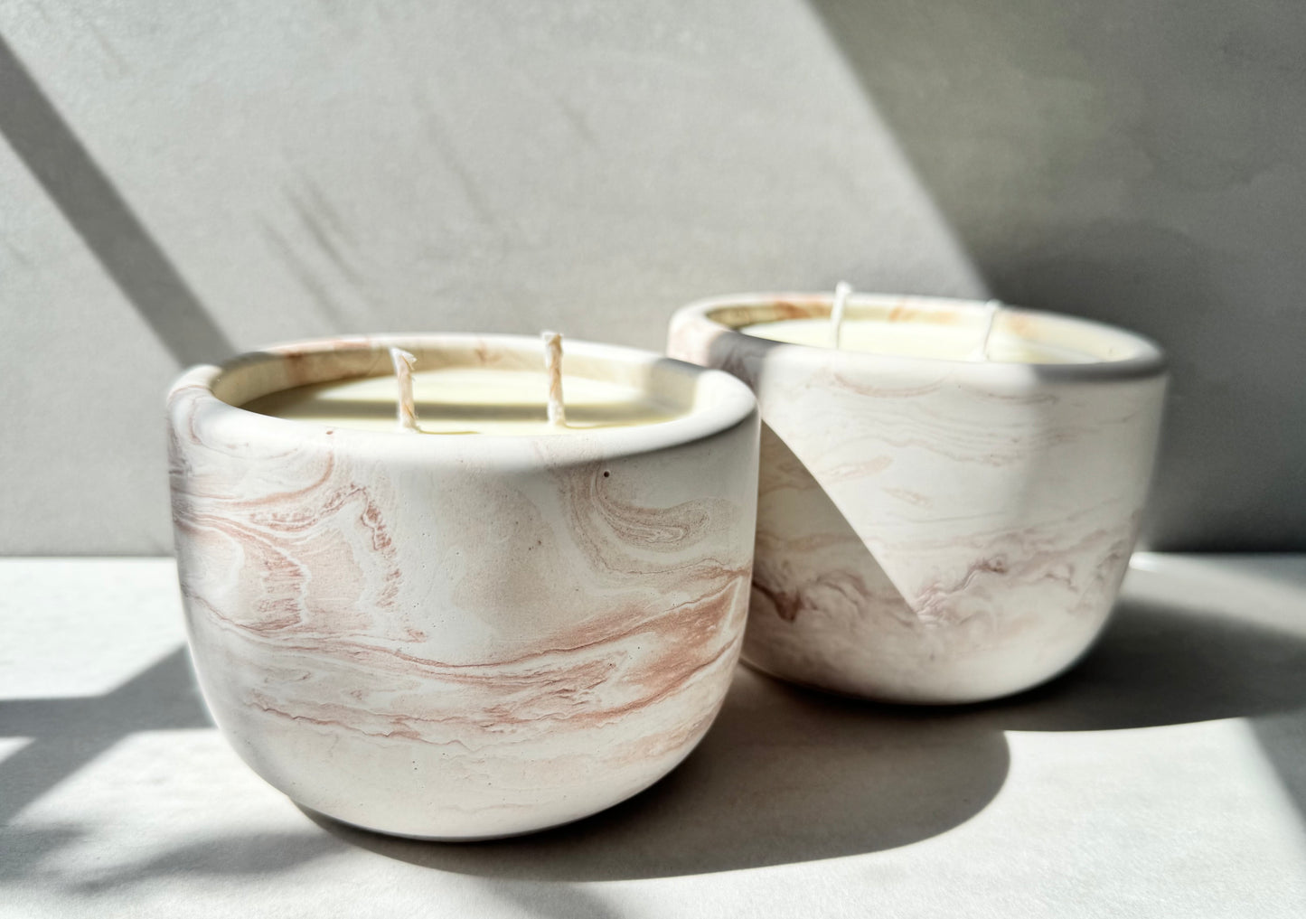 Queen City Concrete Candle