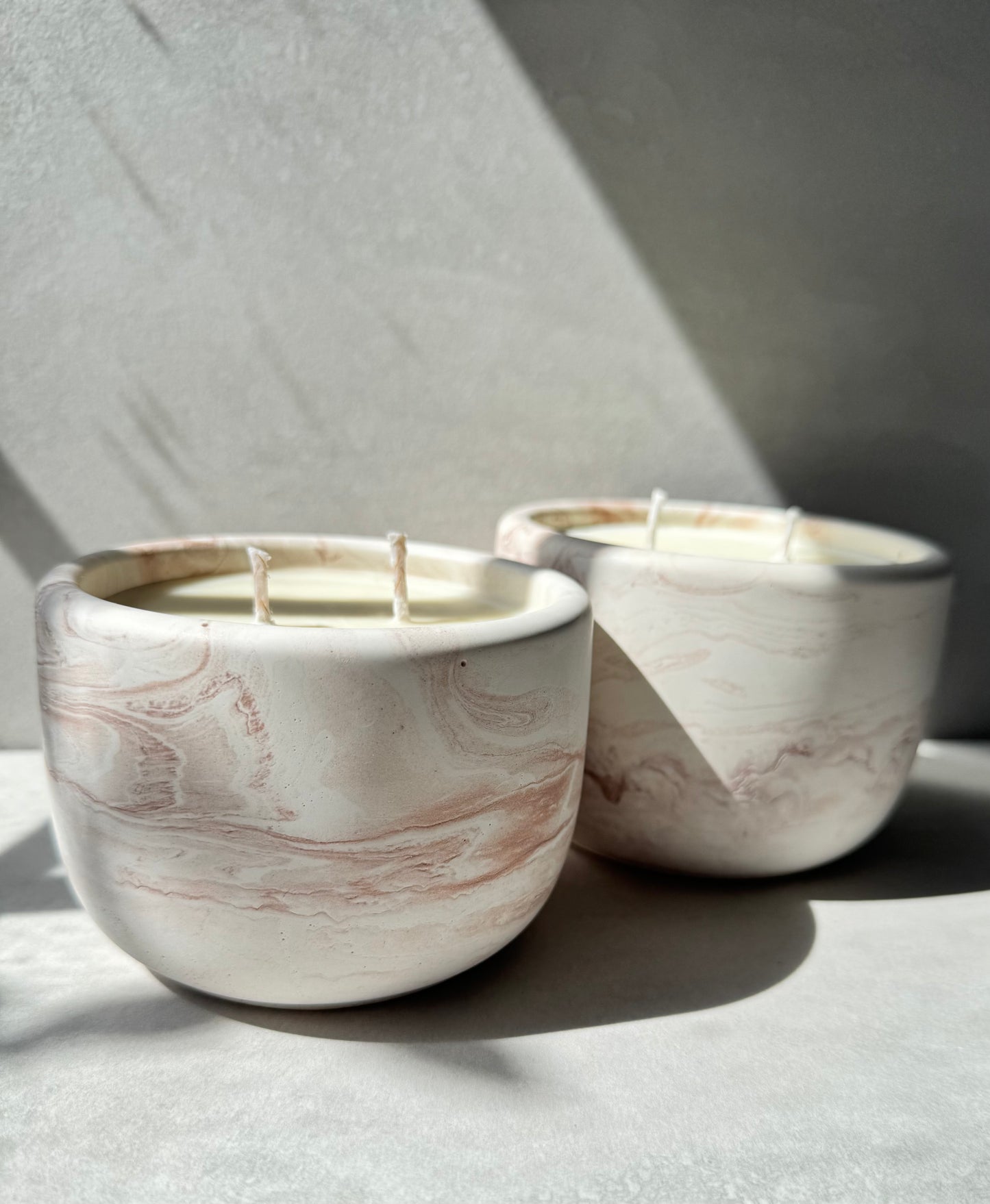 Queen City Concrete Candle