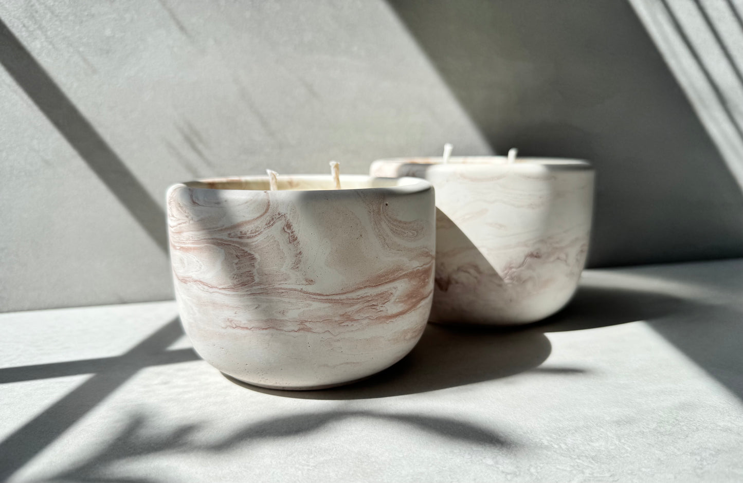 Queen City Concrete Candle