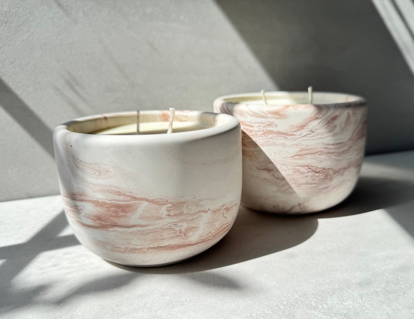 Queen City Concrete Candle