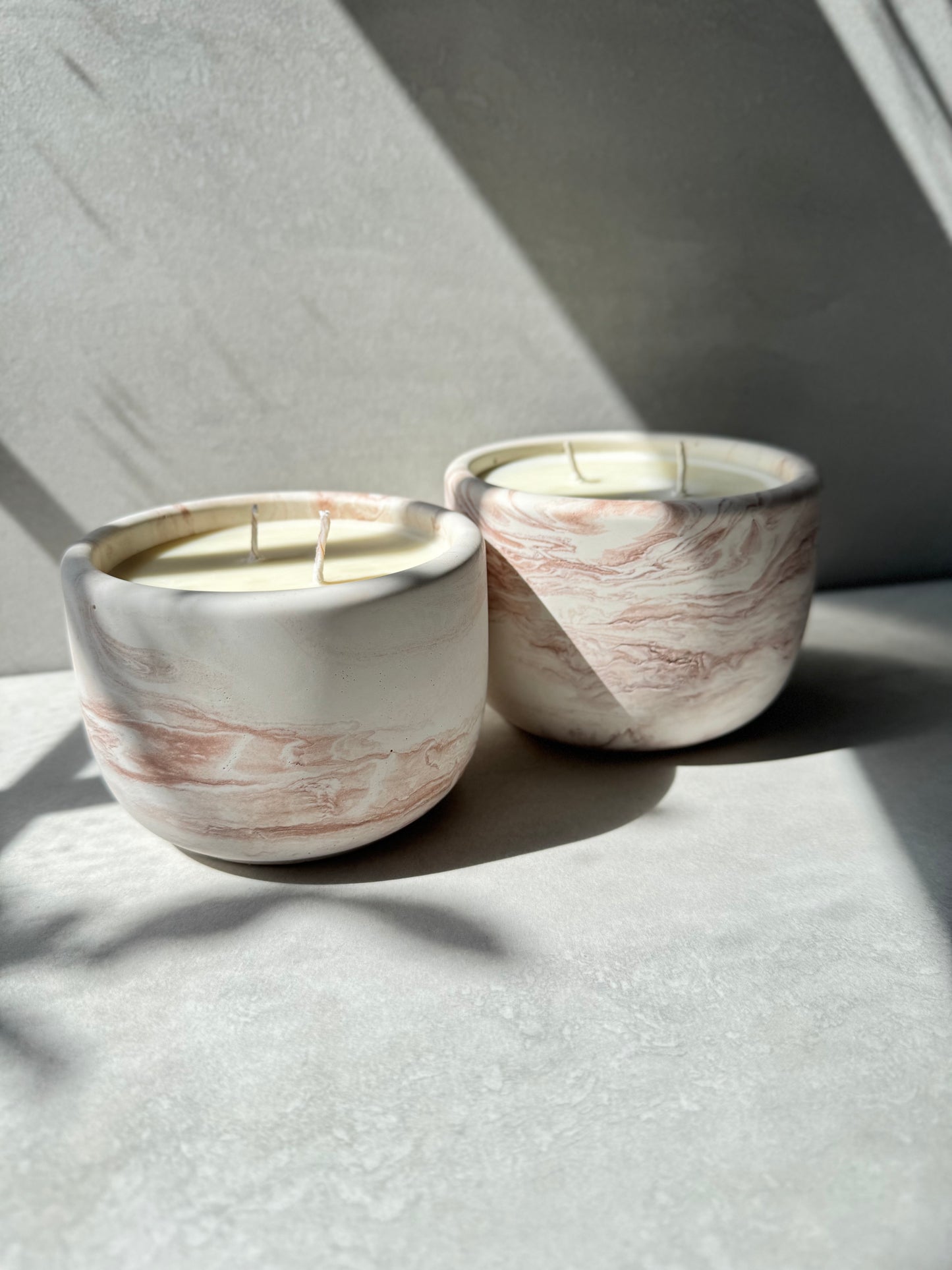 Queen City Concrete Candle