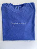 Dog Mama Embroidered T-Shirt