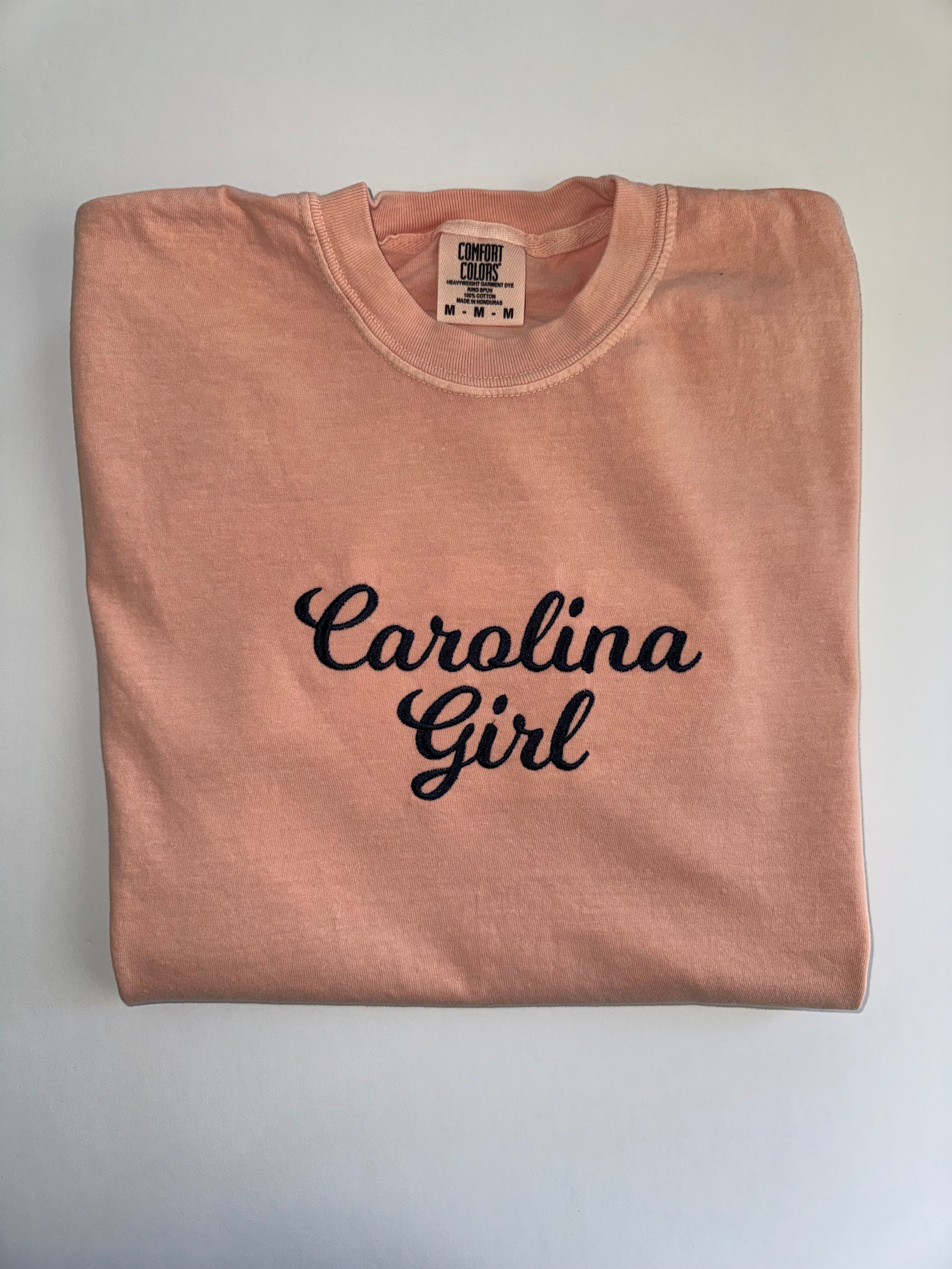 Carolina Girl Embroidered T-Shirt