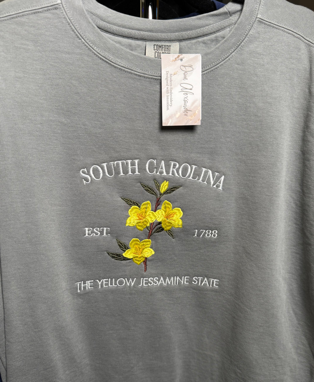 South Carolina Embroidered Crewneck – Ready to Ship