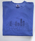 Charlotte Skyline Embroidered T-Shirt