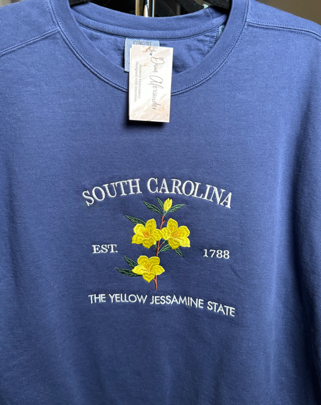 South Carolina Embroidered Crewneck – Ready to Ship