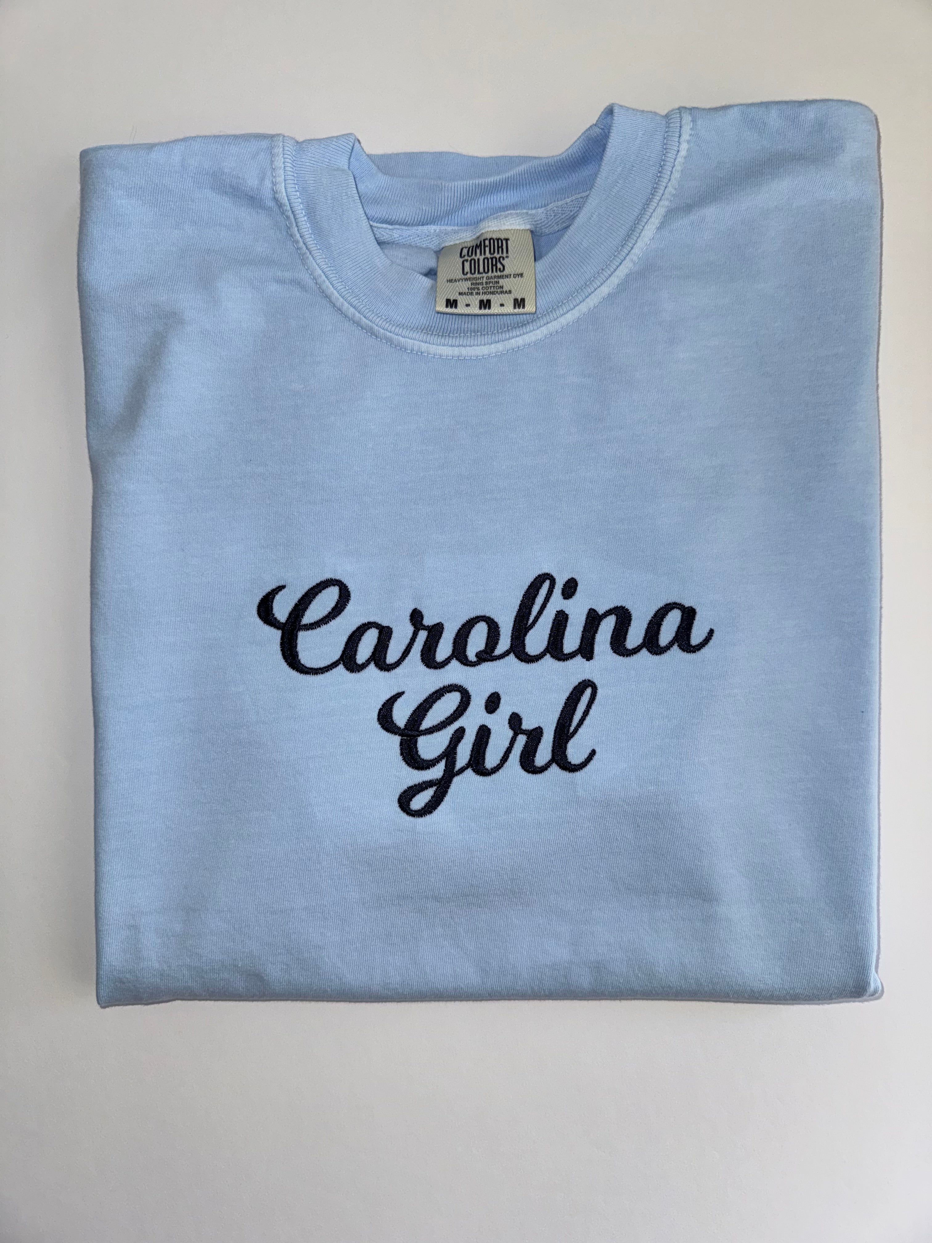 Carolina Girl Embroidered T-Shirt