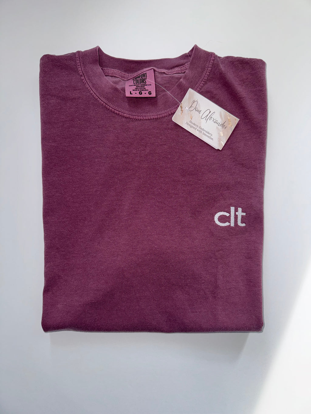 CLT Embroidered T-Shirt
