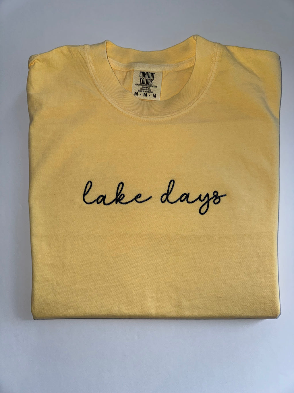 Lake Days Embroidered T-Shirt