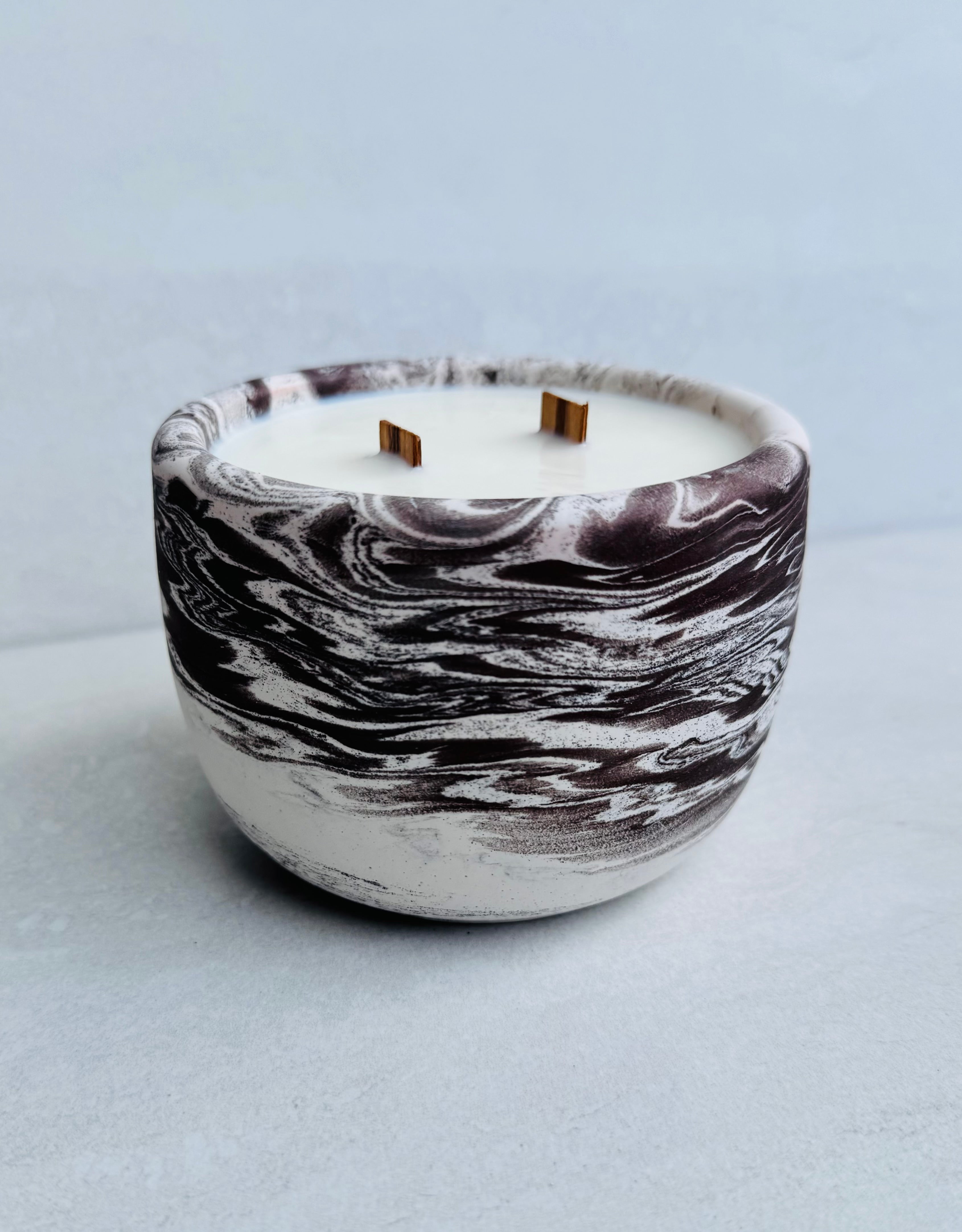 Bull City Concrete Candle