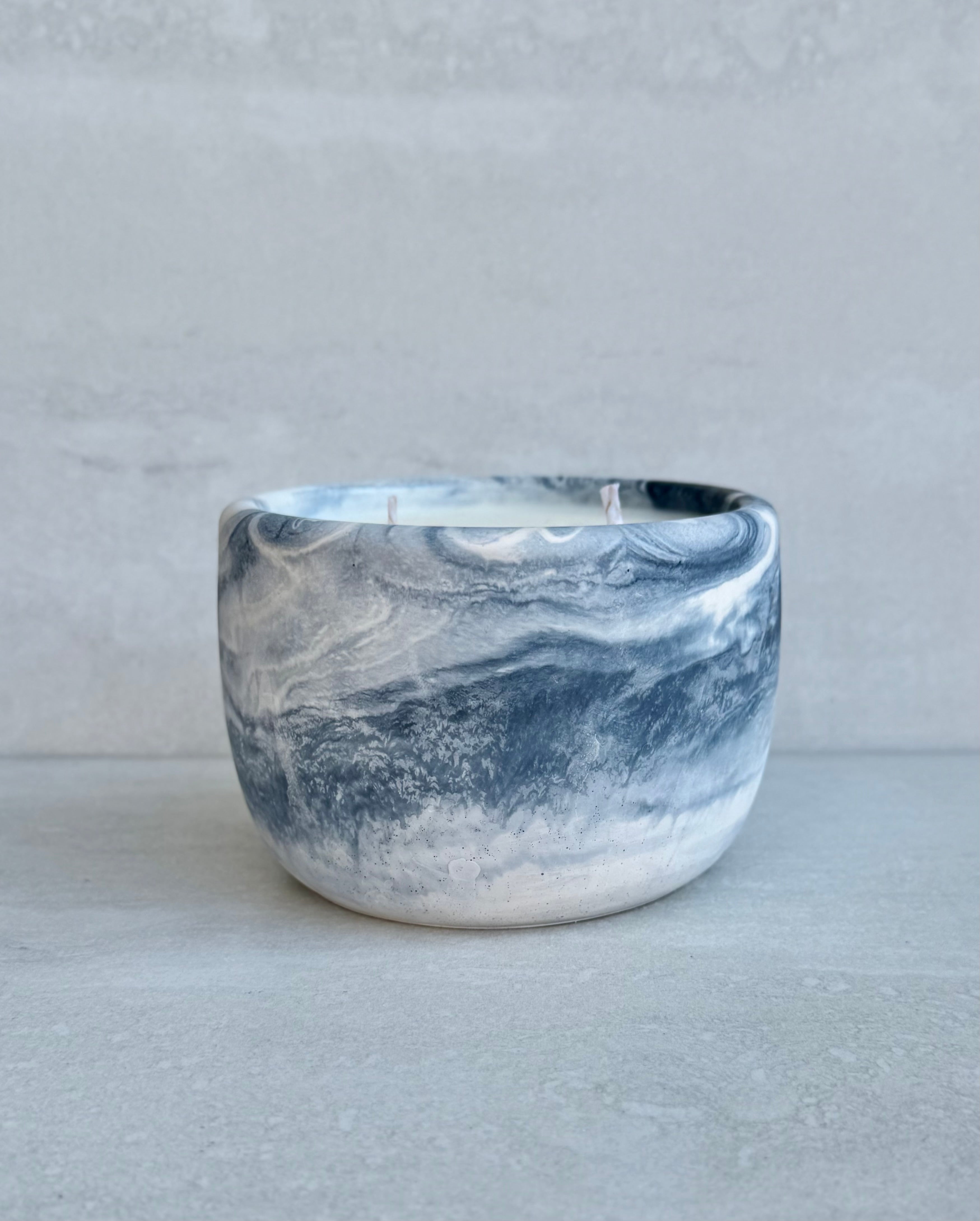 Carolina Coast Concrete Candle