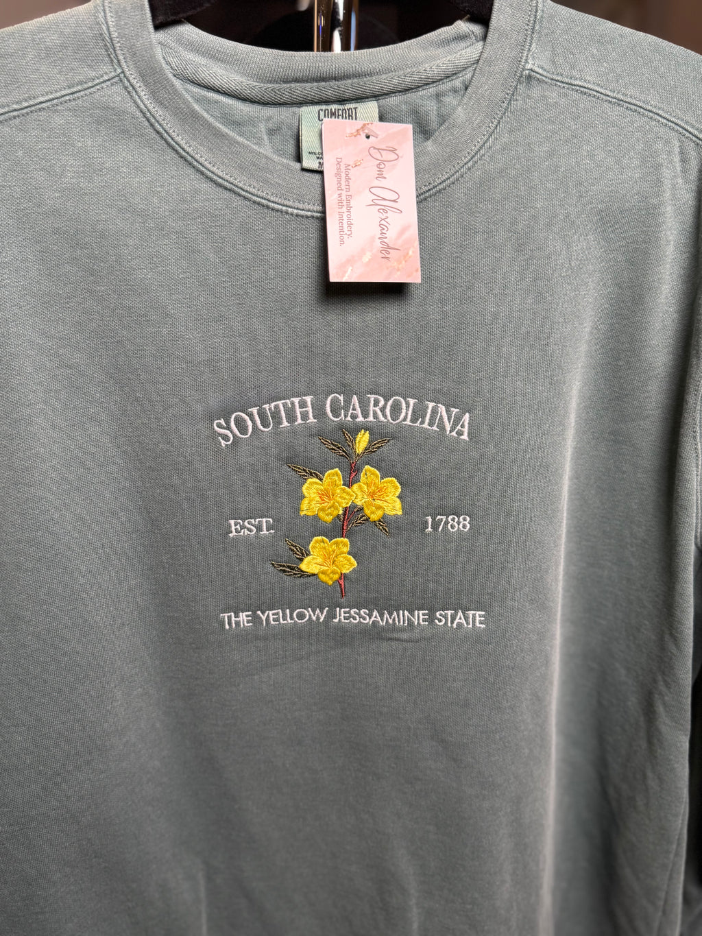 South Carolina Embroidered Crewneck – Ready to Ship