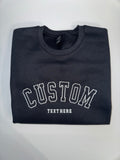 Custom Varsity Embroidered Crewneck