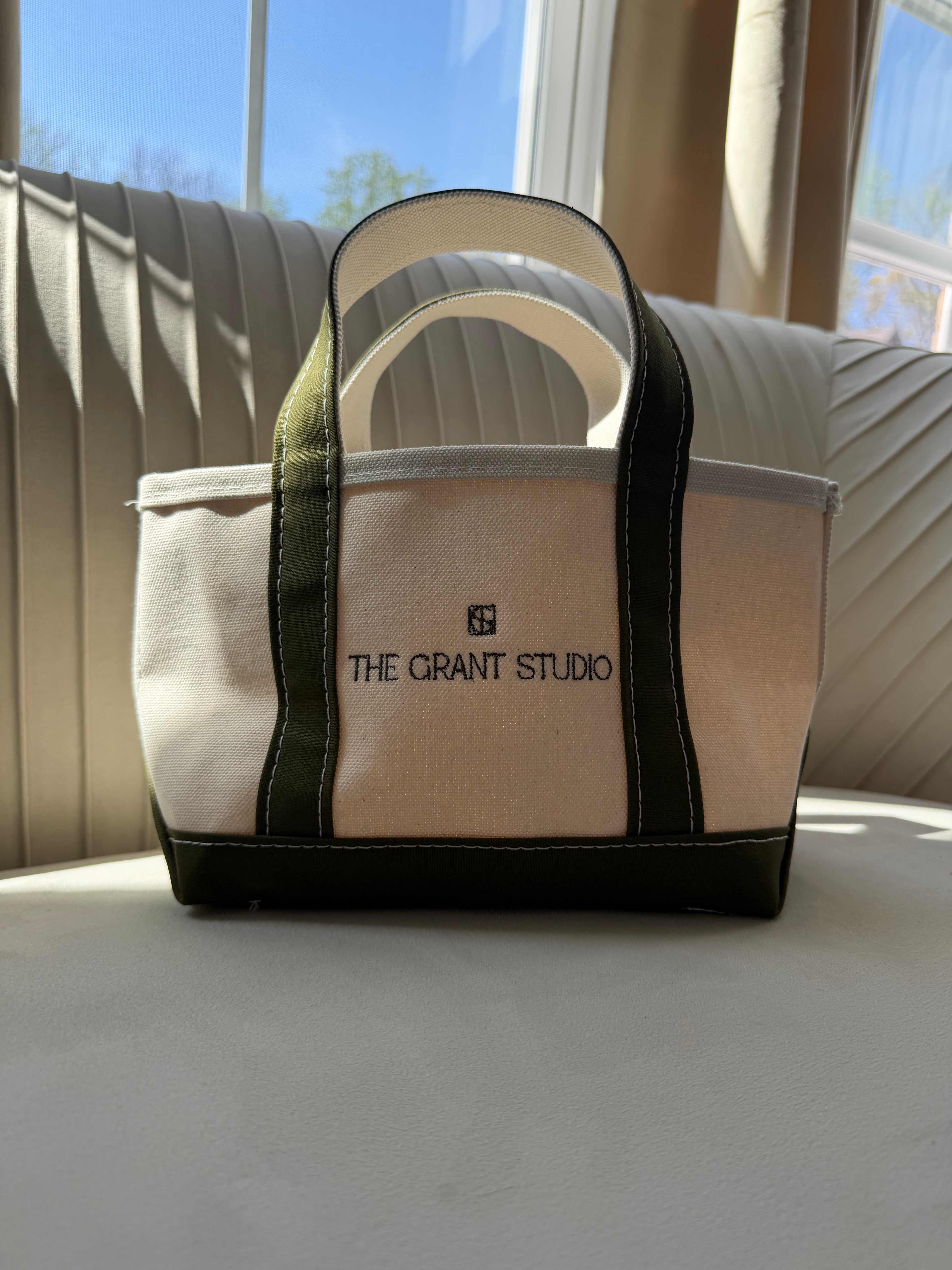 Custom Logo Embroidered Tote