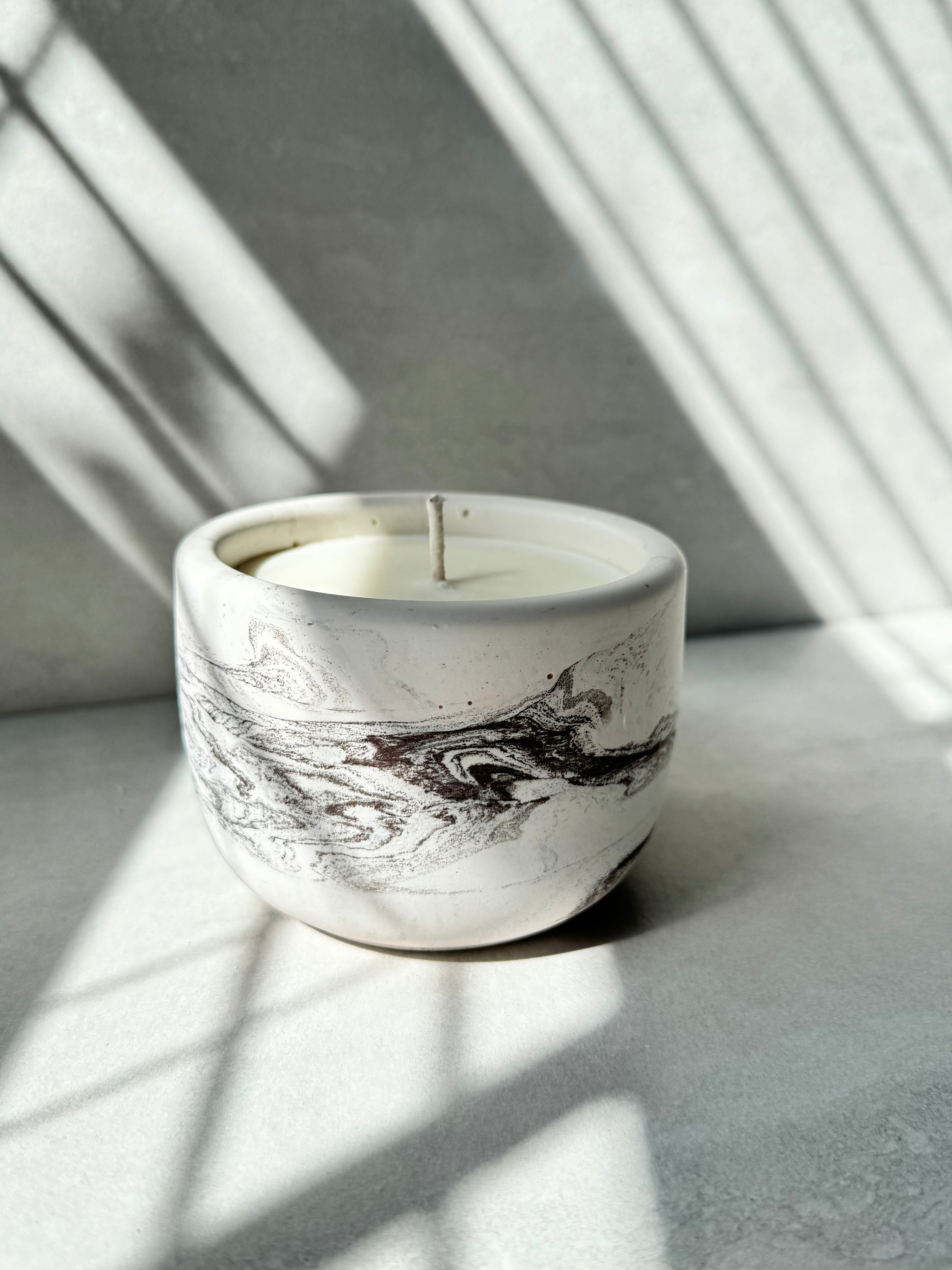 Skyline Views Concrete Candle
