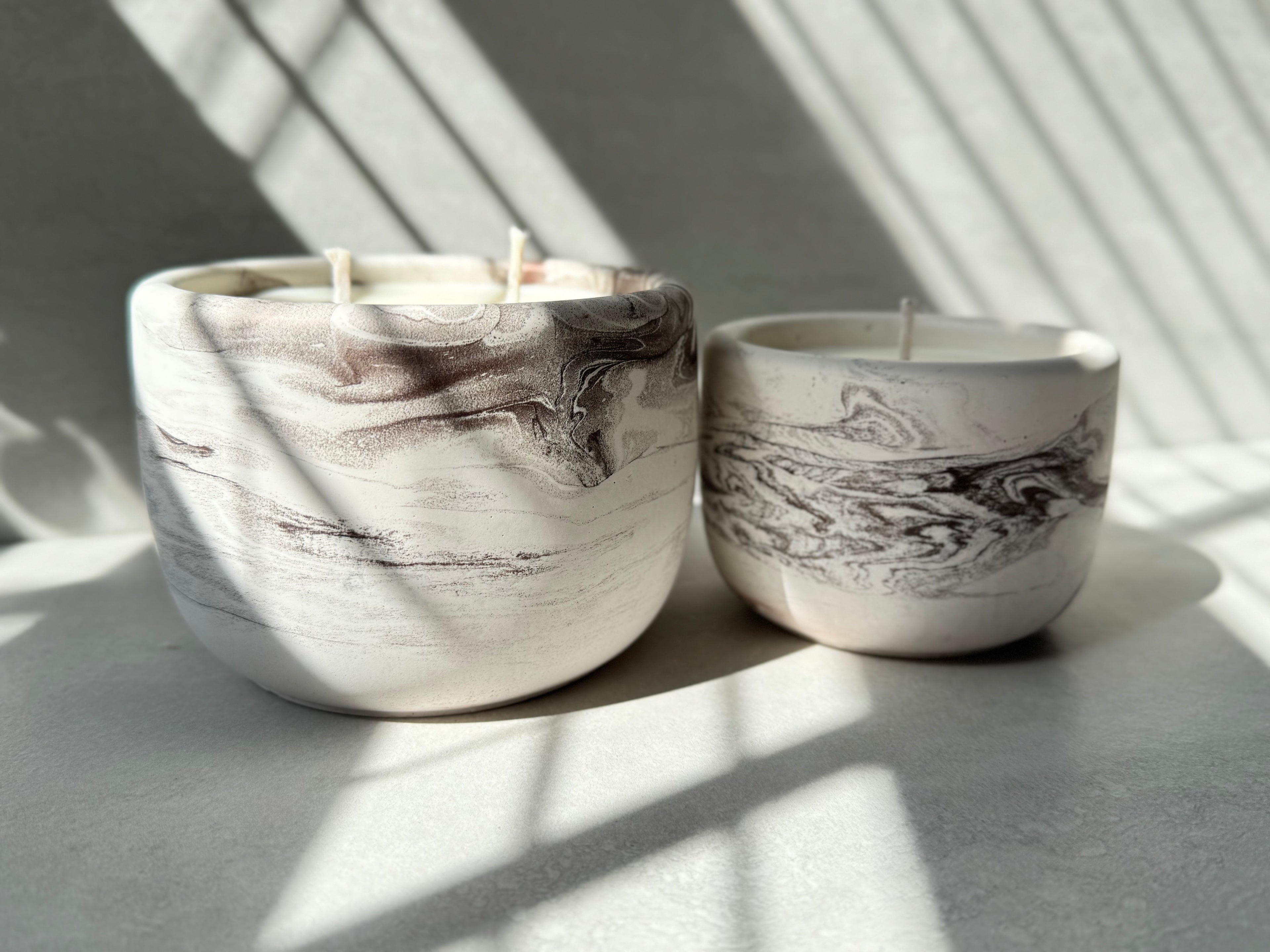 Skyline Views Concrete Candle