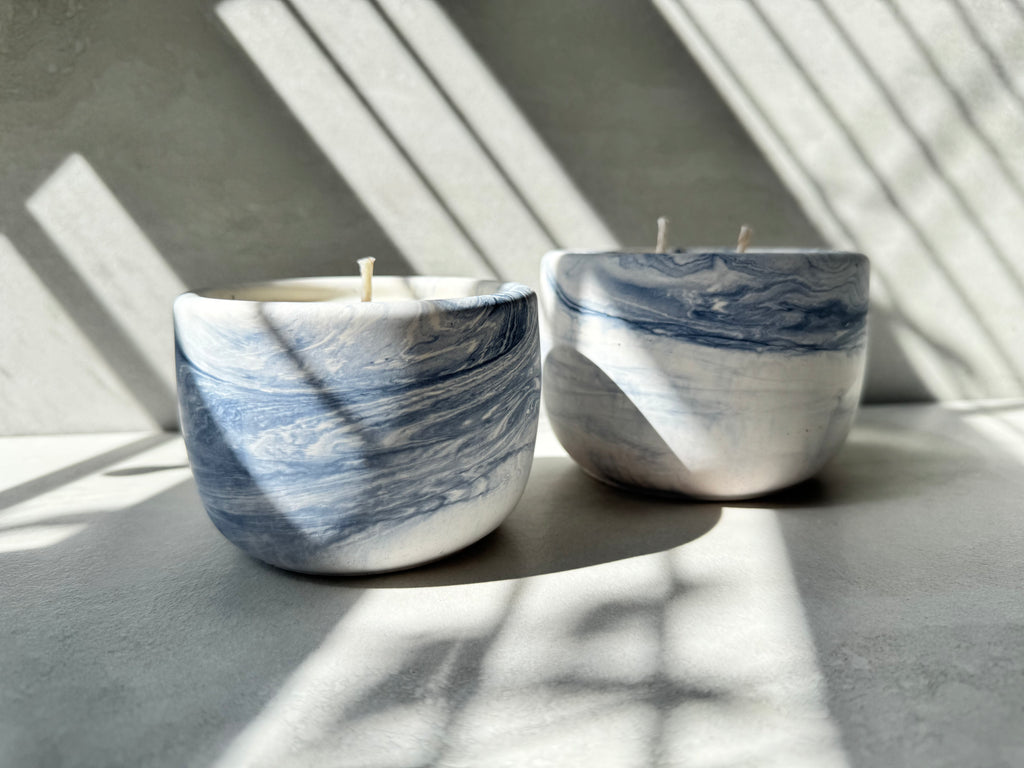 Favorite Sweater Concrete Candle