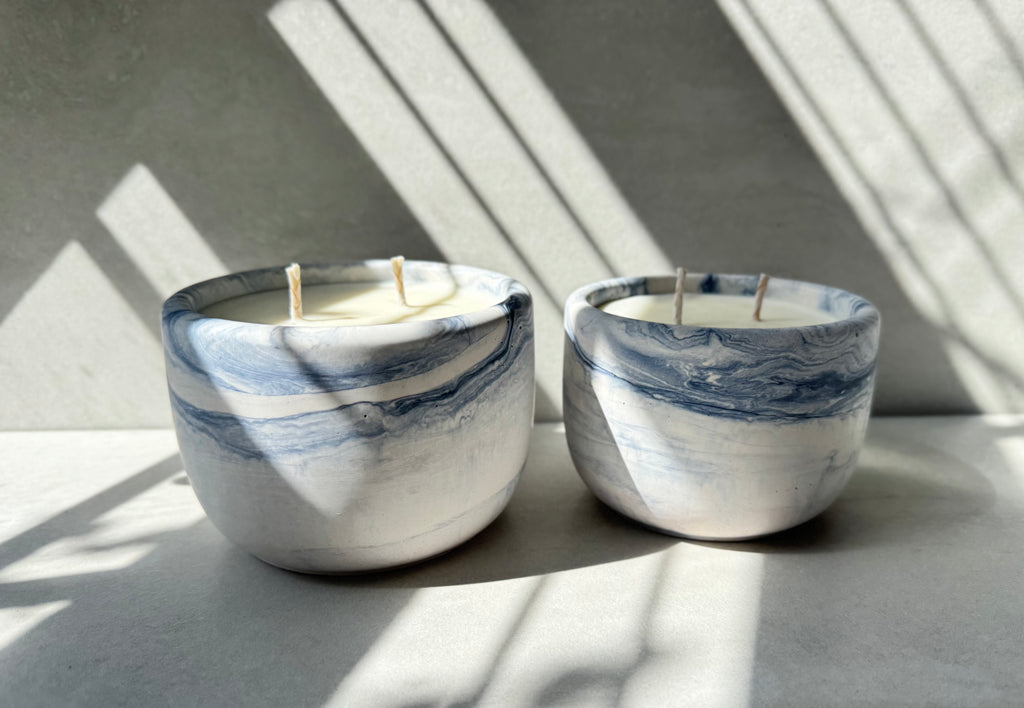 Favorite Sweater Concrete Candle