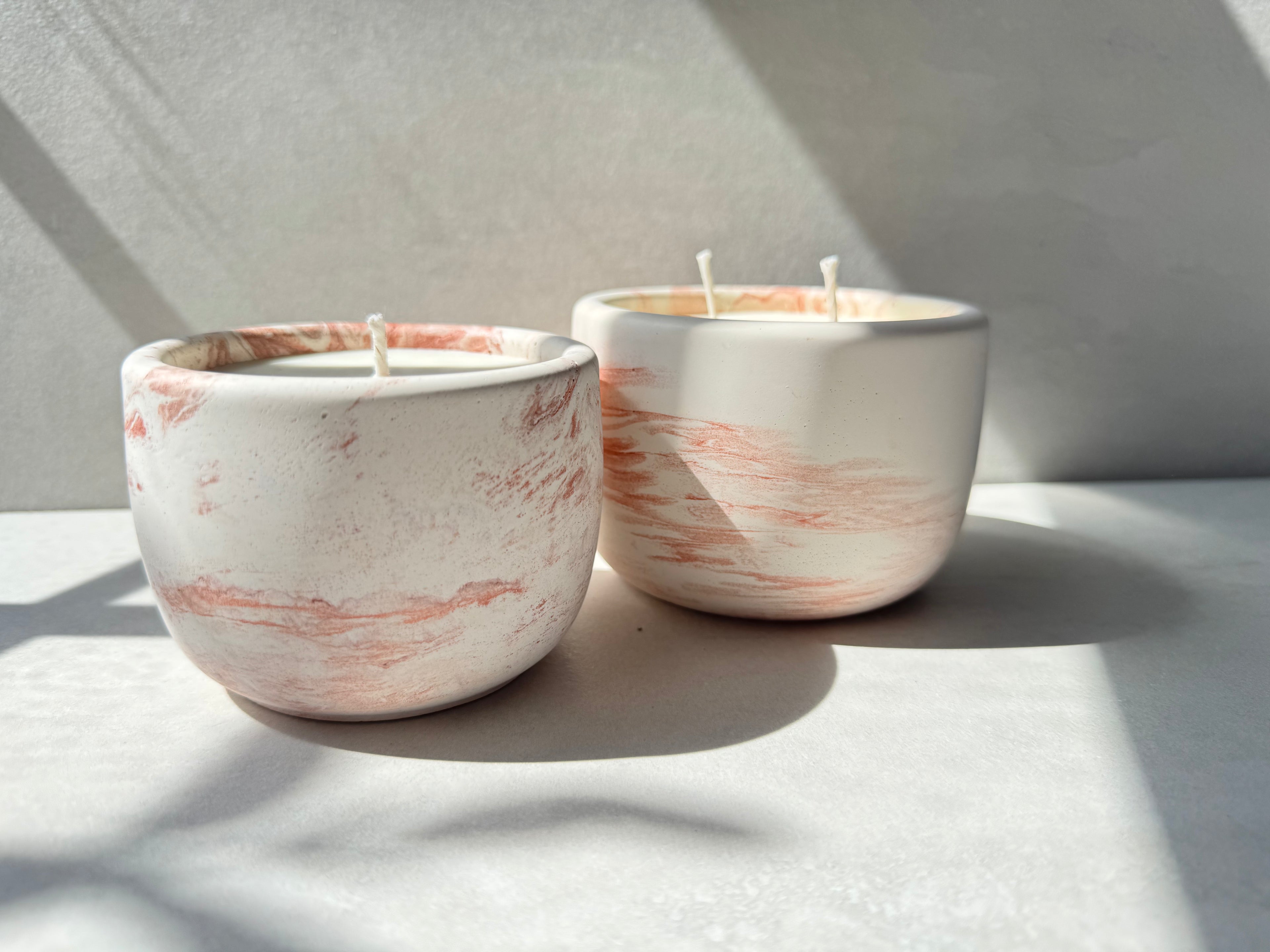 Nana's House Concrete Candle