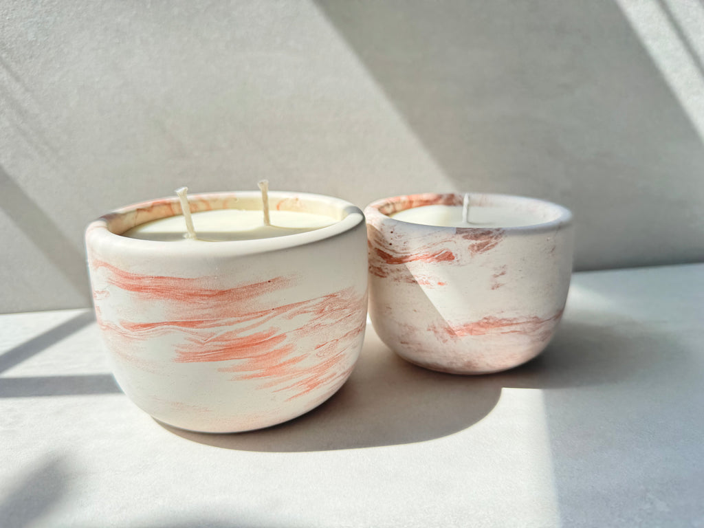 Nana's House Concrete Candle