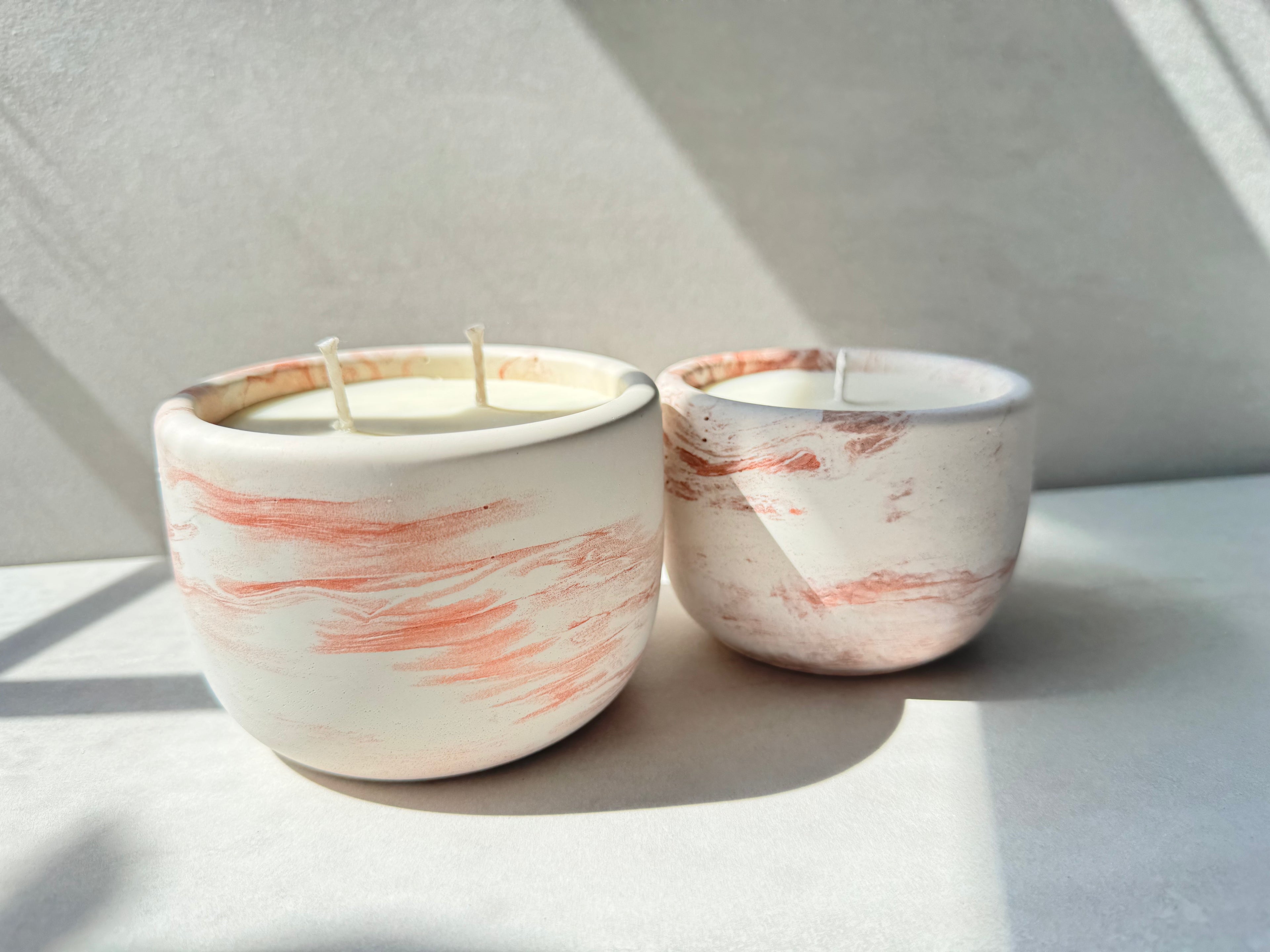 Nana's House Concrete Candle