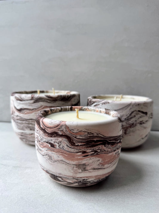 Catawba Nights Concrete Candle