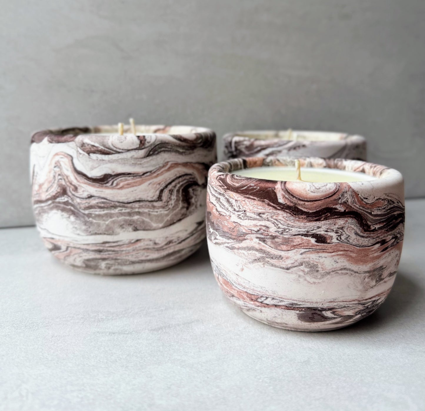 Catawba Nights Concrete Candle