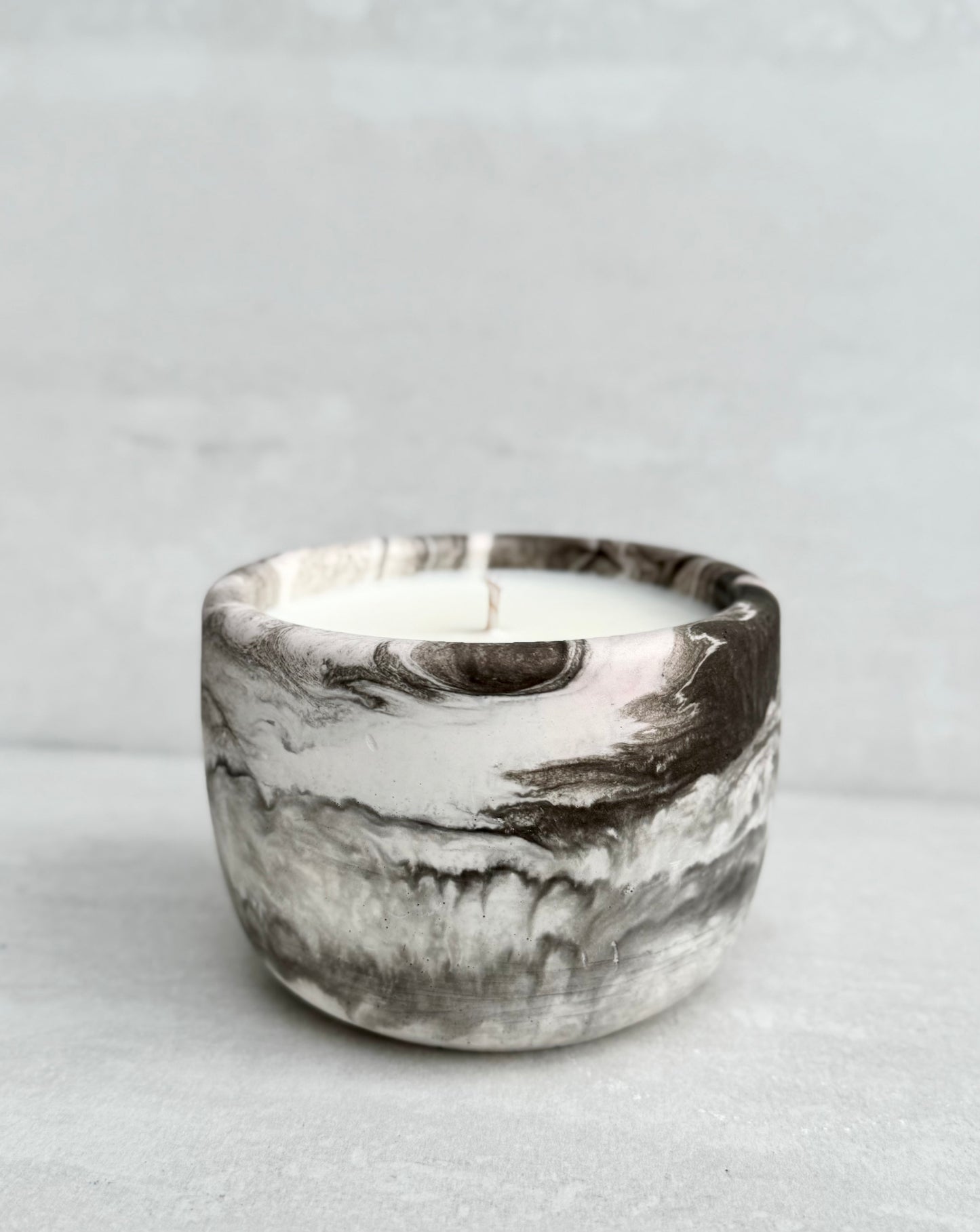 Wilson’s Library Concrete Candle