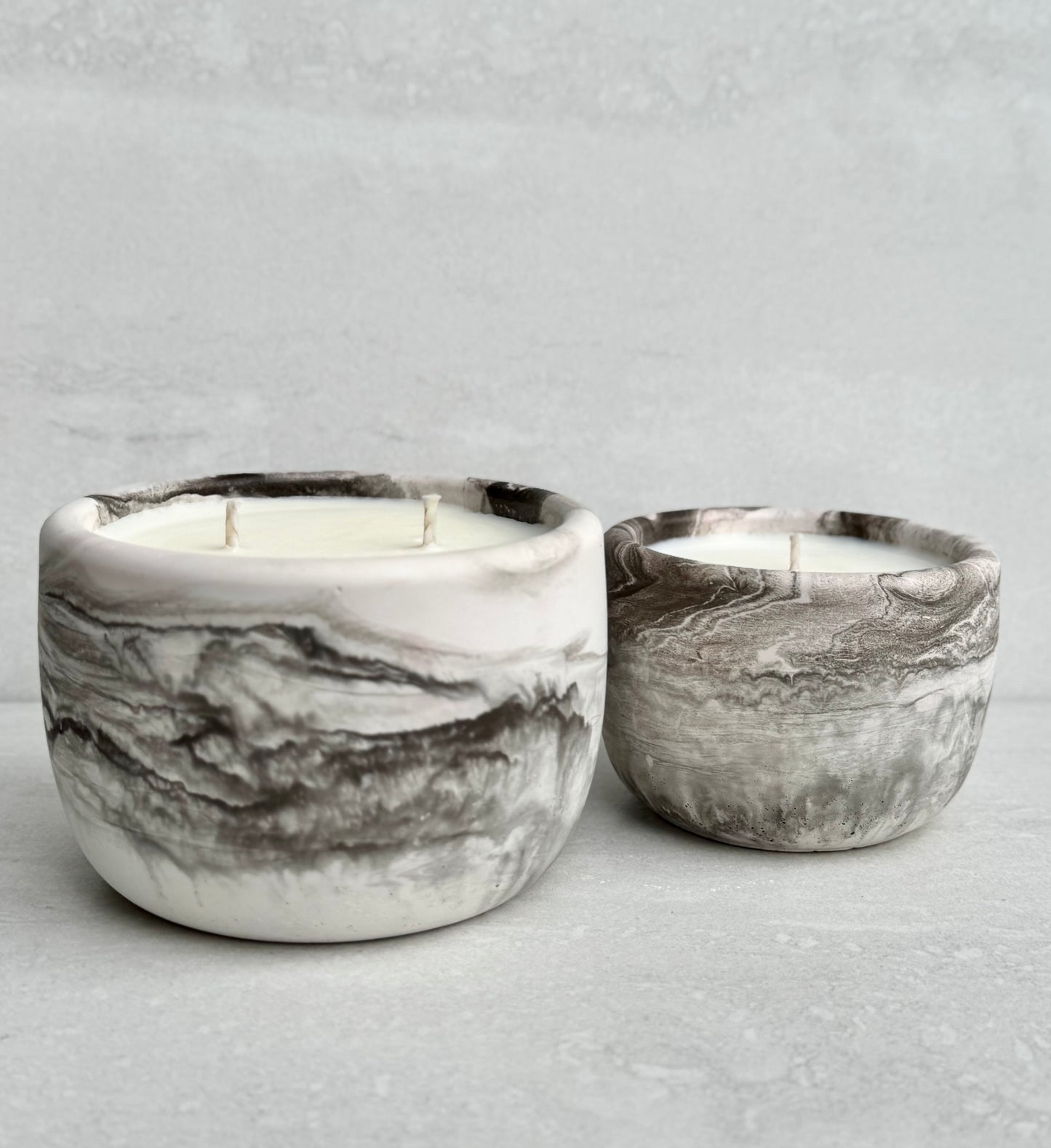 Wilson’s Library Concrete Candle