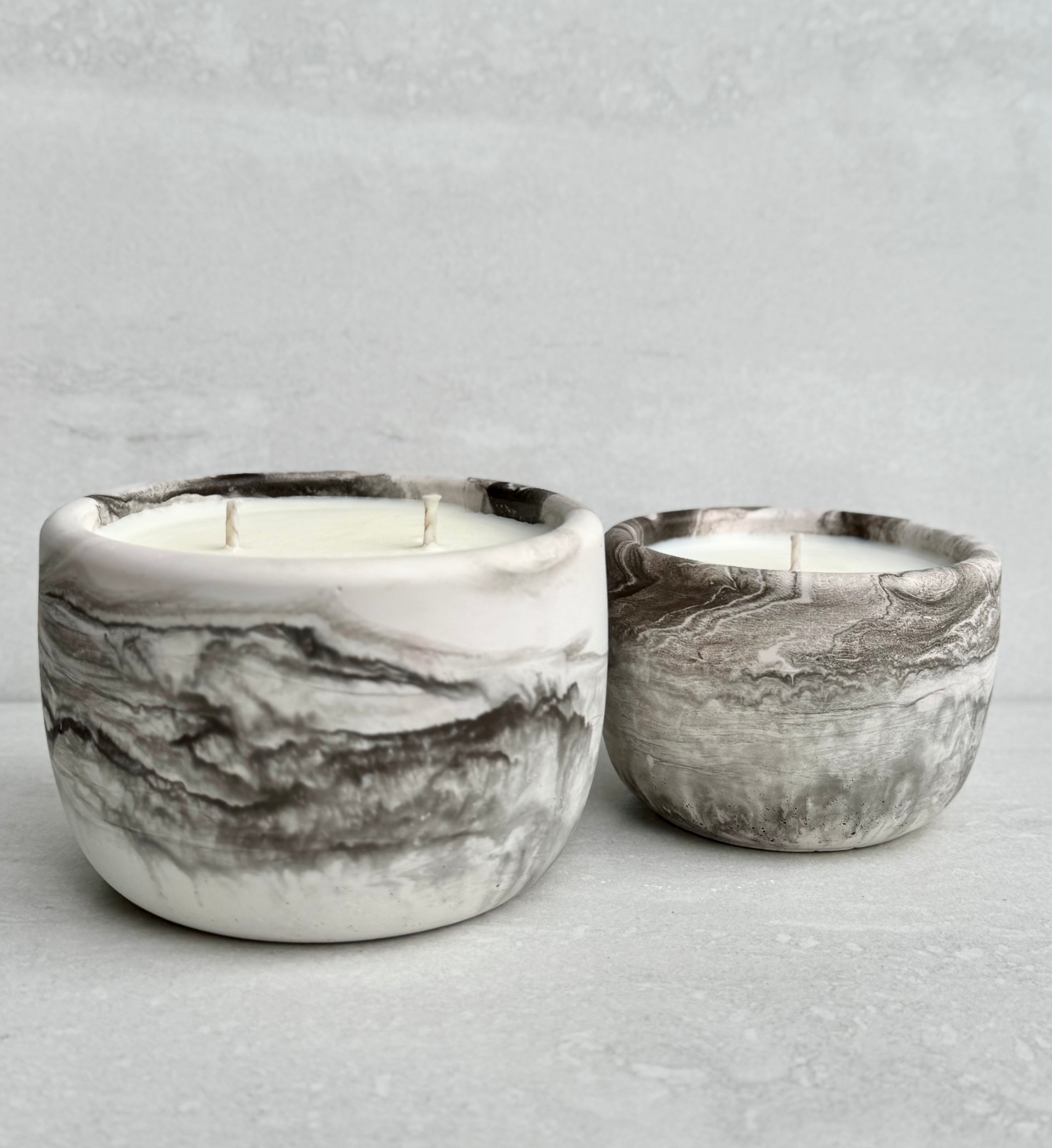 Wilson’s Library Concrete Candle
