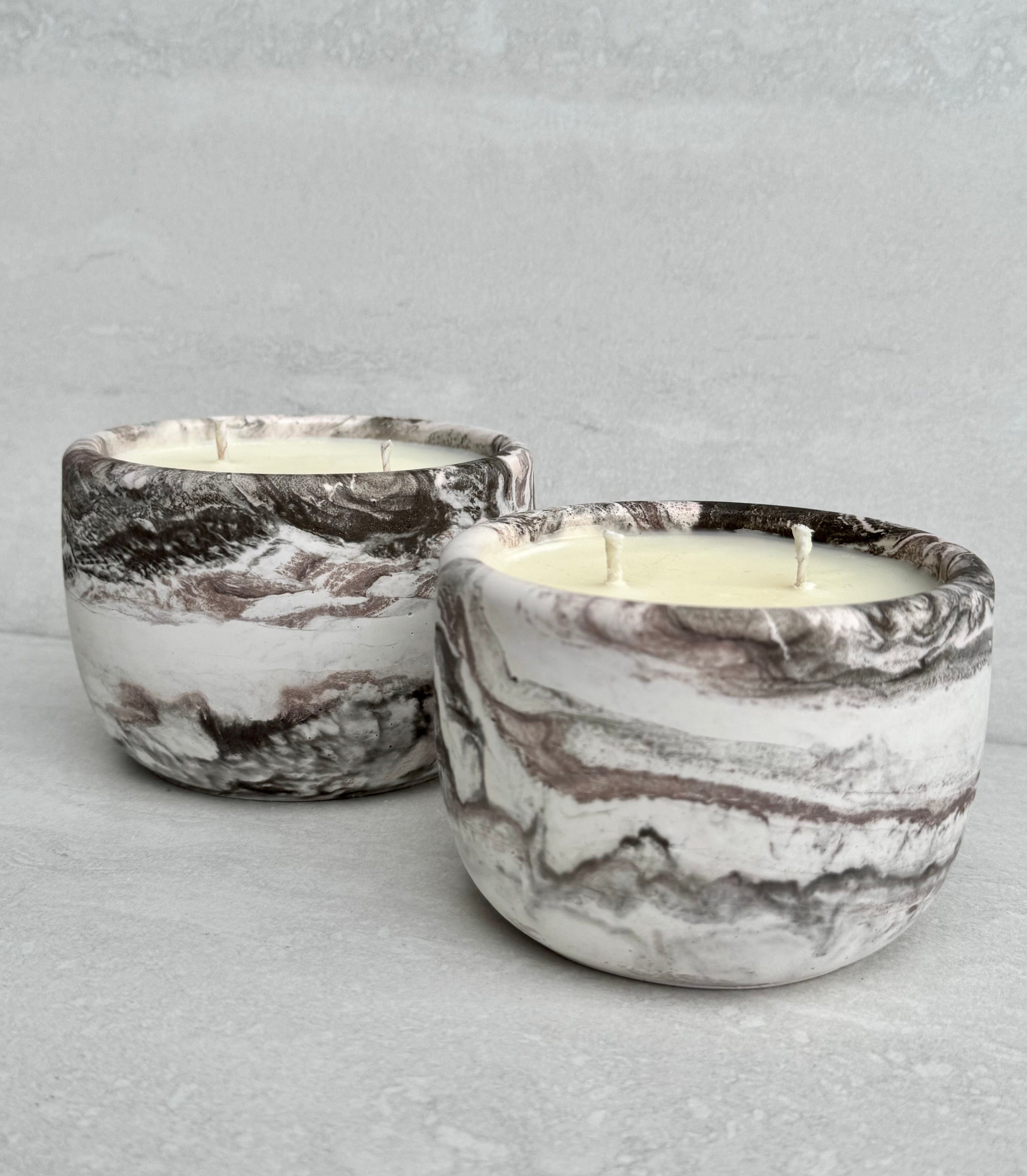 Catawba Nights Concrete Candle