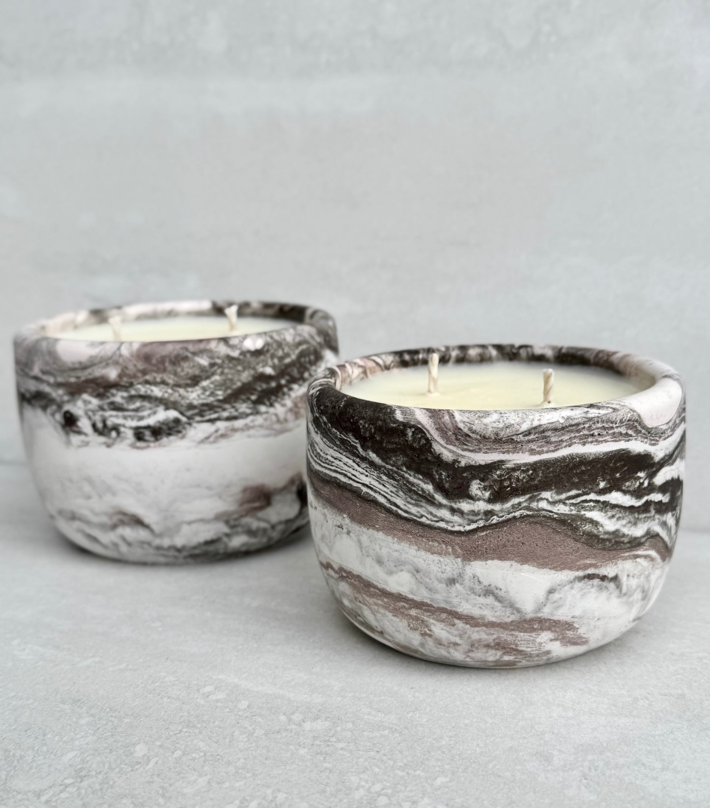 Catawba Nights Concrete Candle