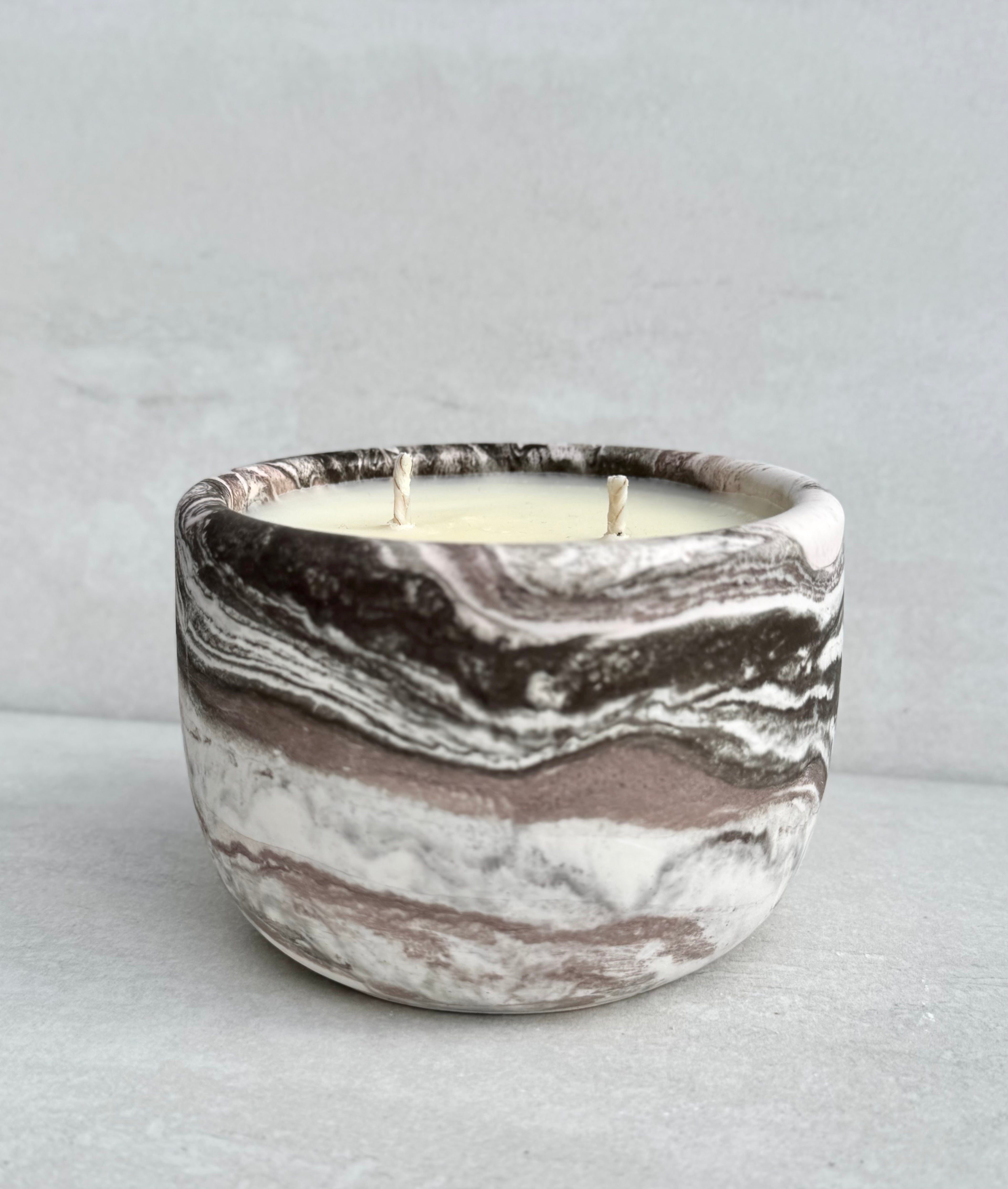 Catawba Nights Concrete Candle