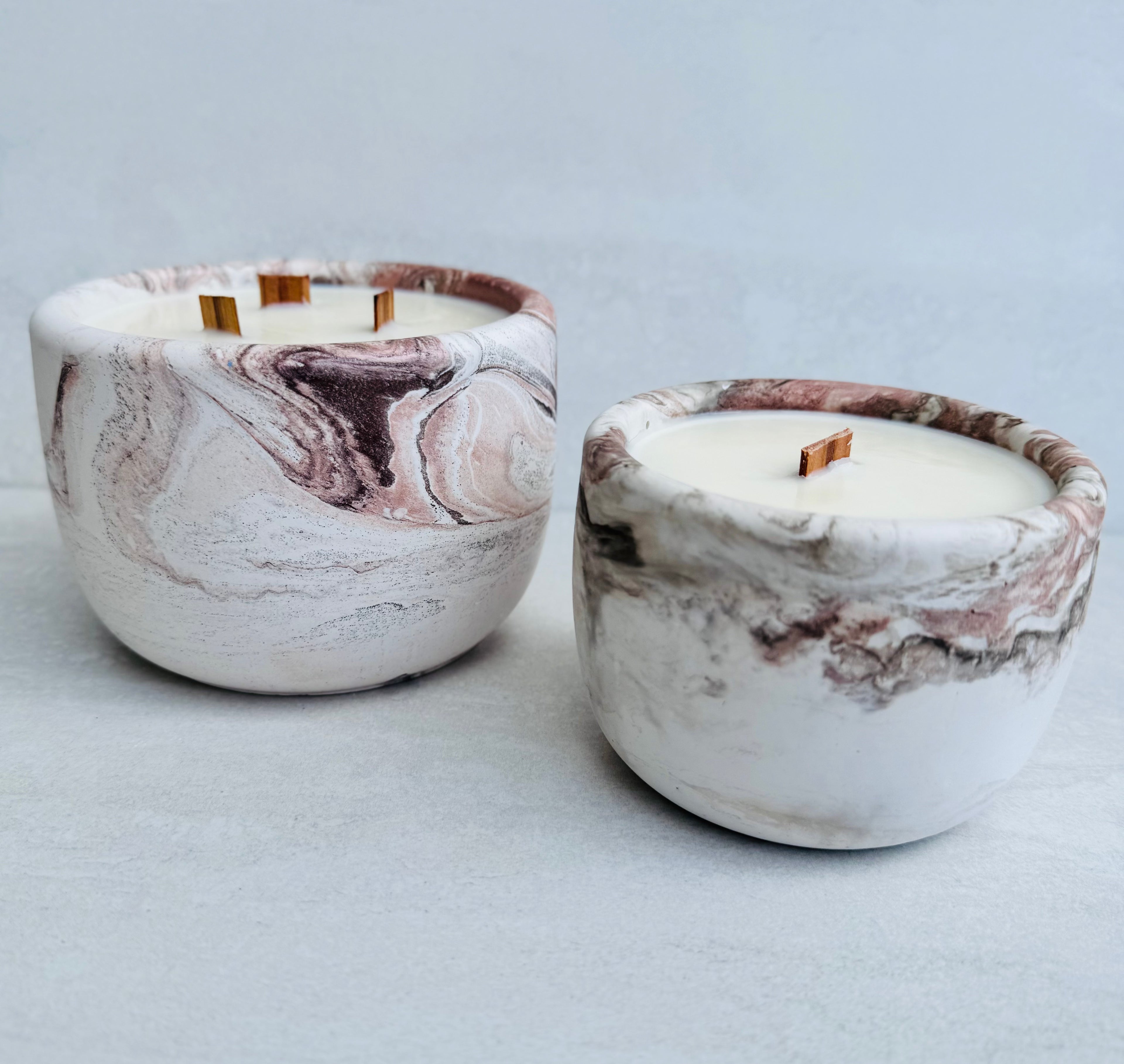 Catawba Nights Concrete Candle