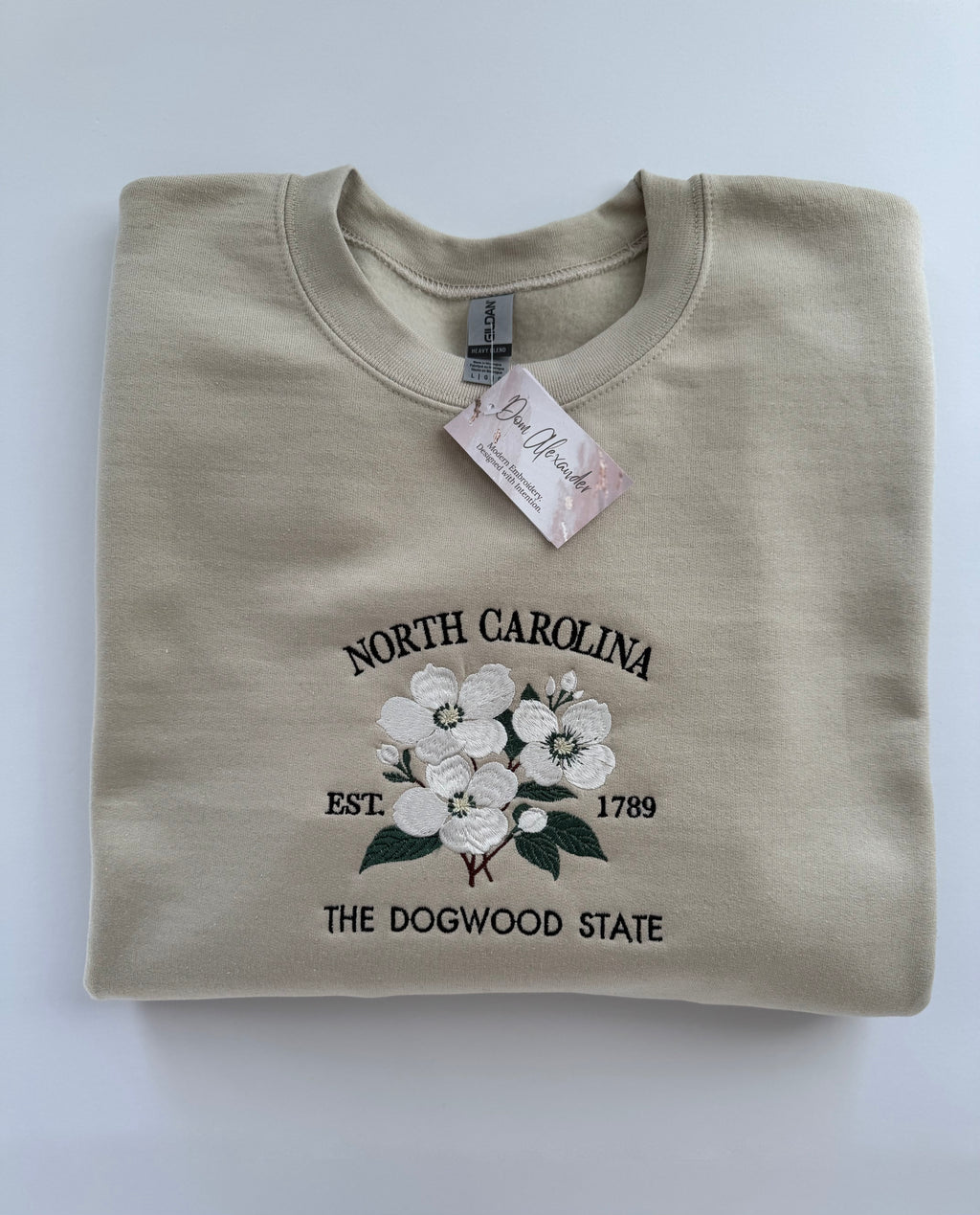 North Carolina Dogwood Crewneck