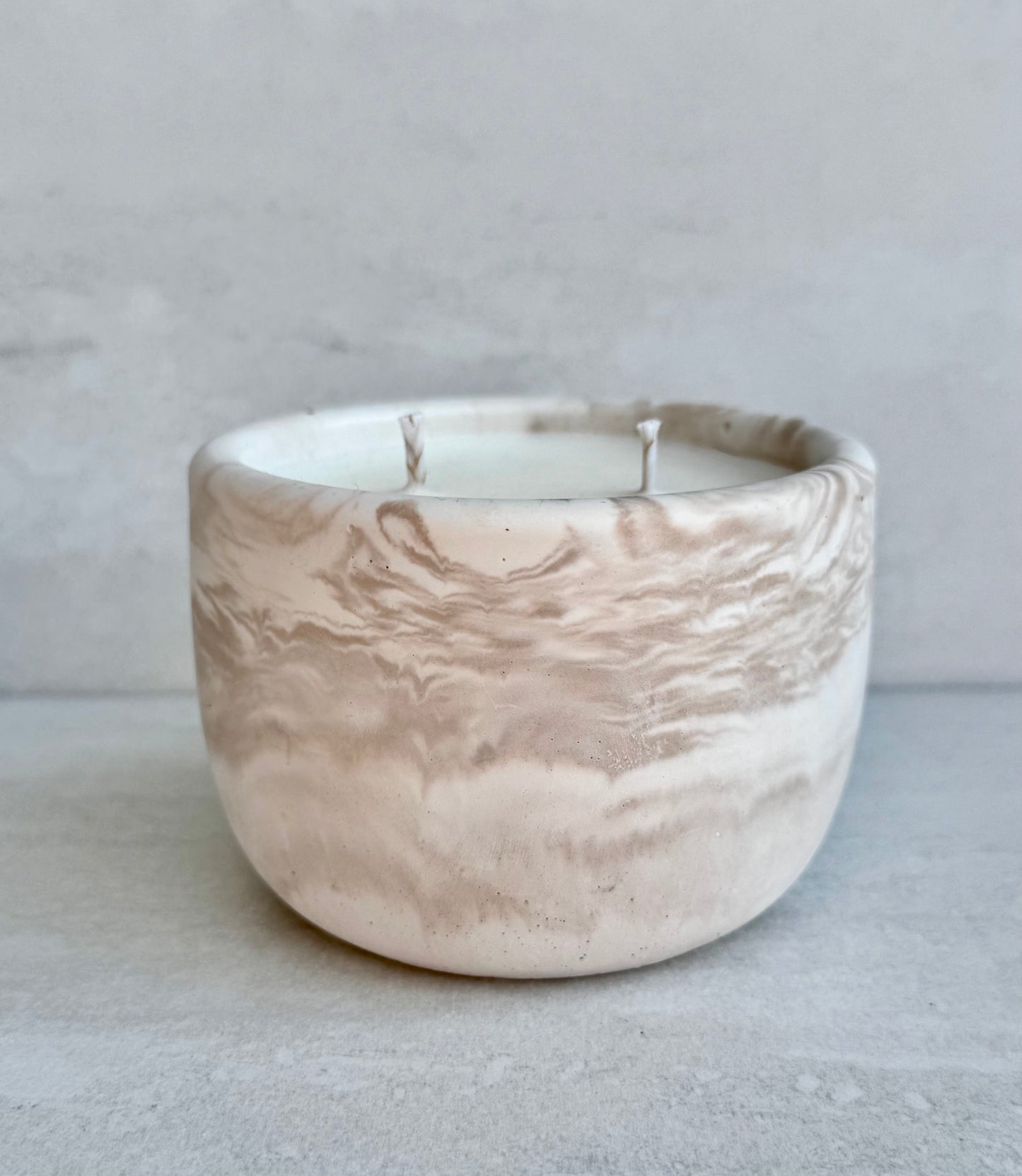 Smokey Mountain Mornings Concrete Candle