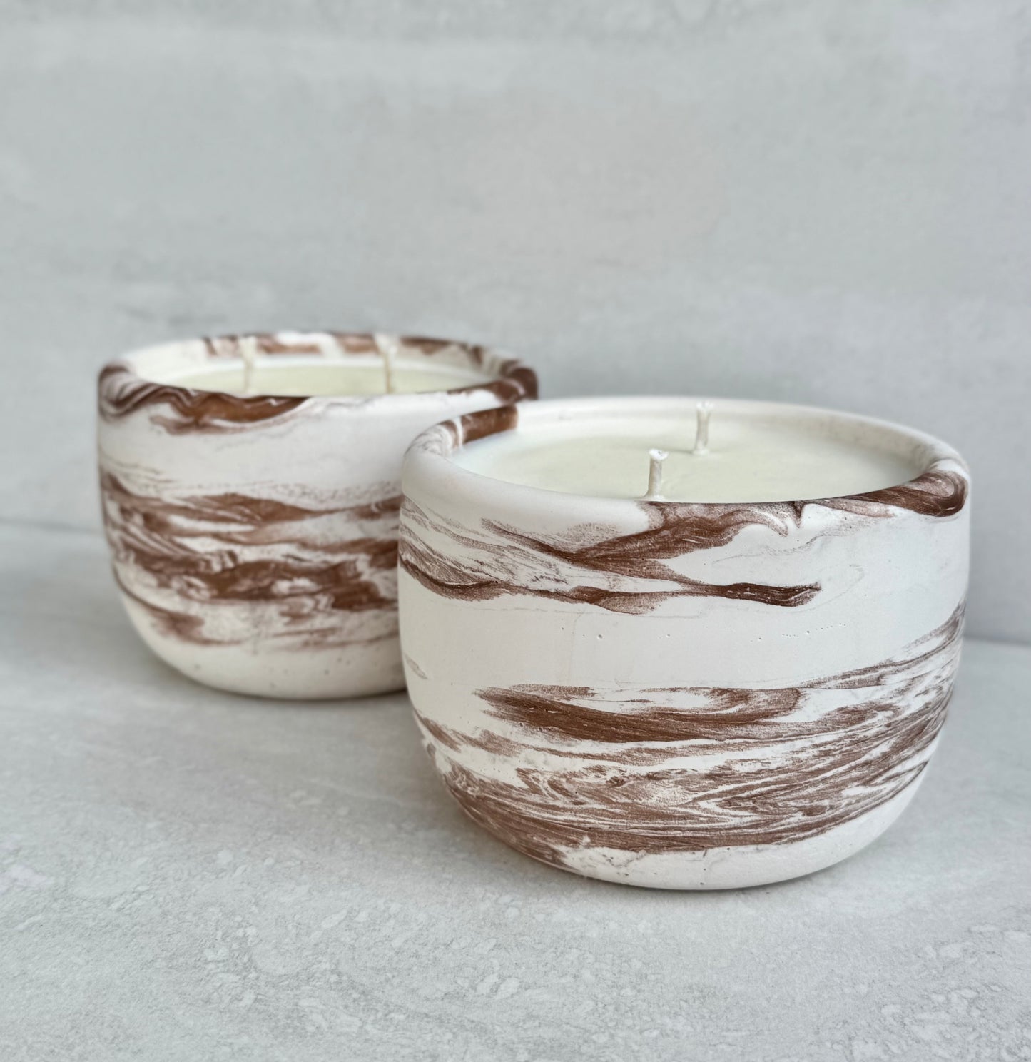 Toasted Pumpkin Spice Concrete Candle