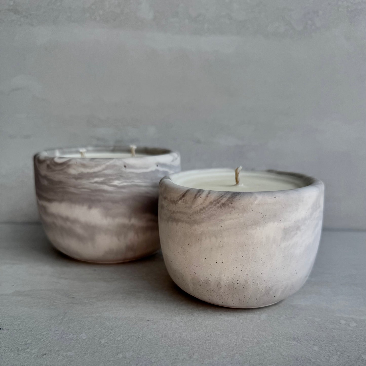 Blue Ridge Bonfire Concrete Candle