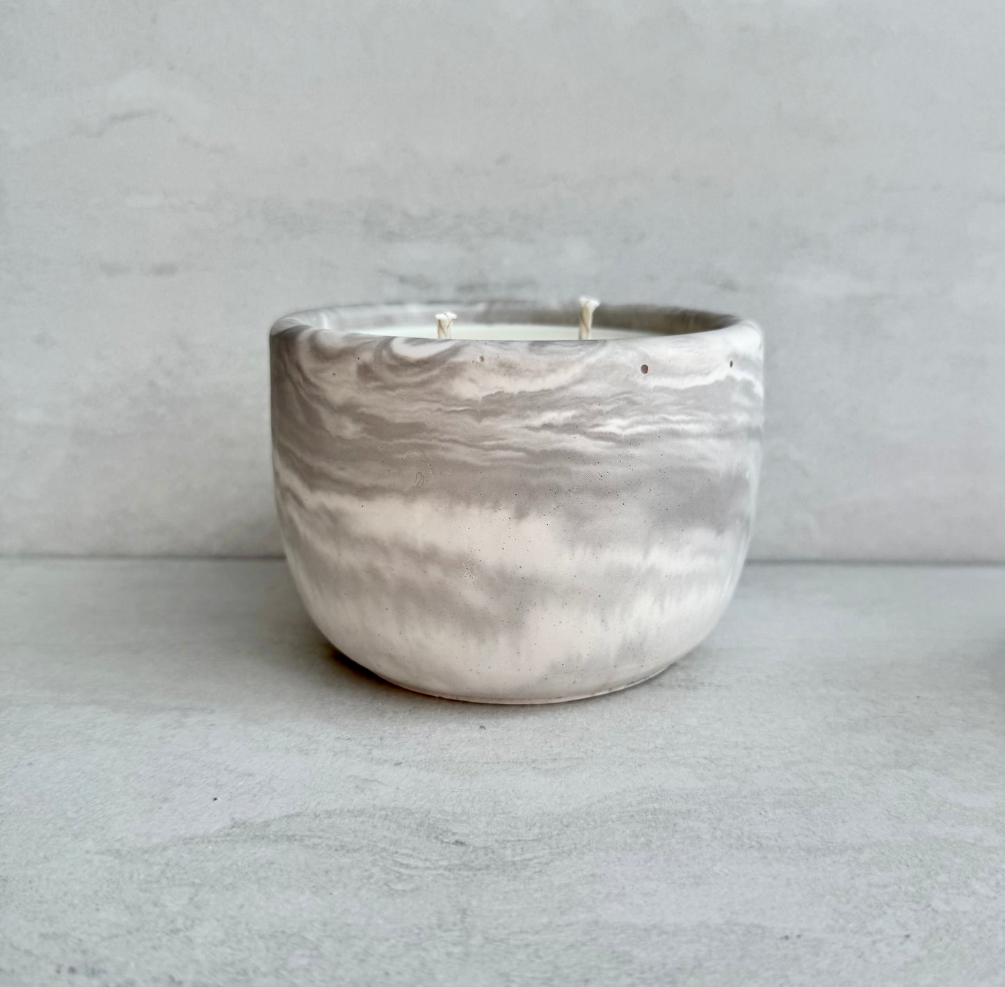 Blue Ridge Bonfire Concrete Candle