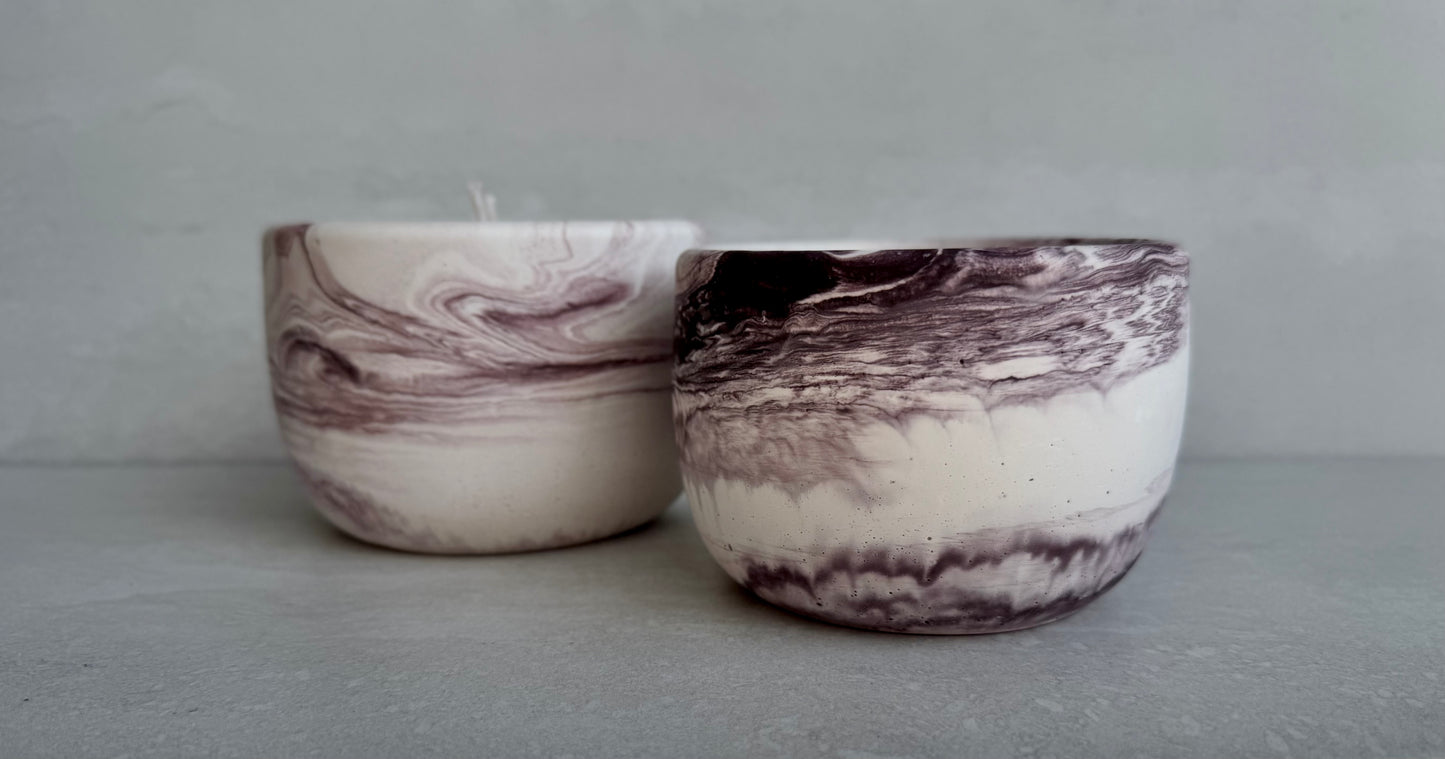 Spiced Orchard Concrete Candle