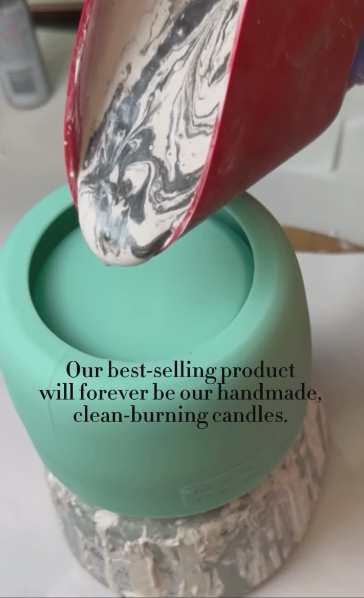 Palmetto Breeze Concrete Candle