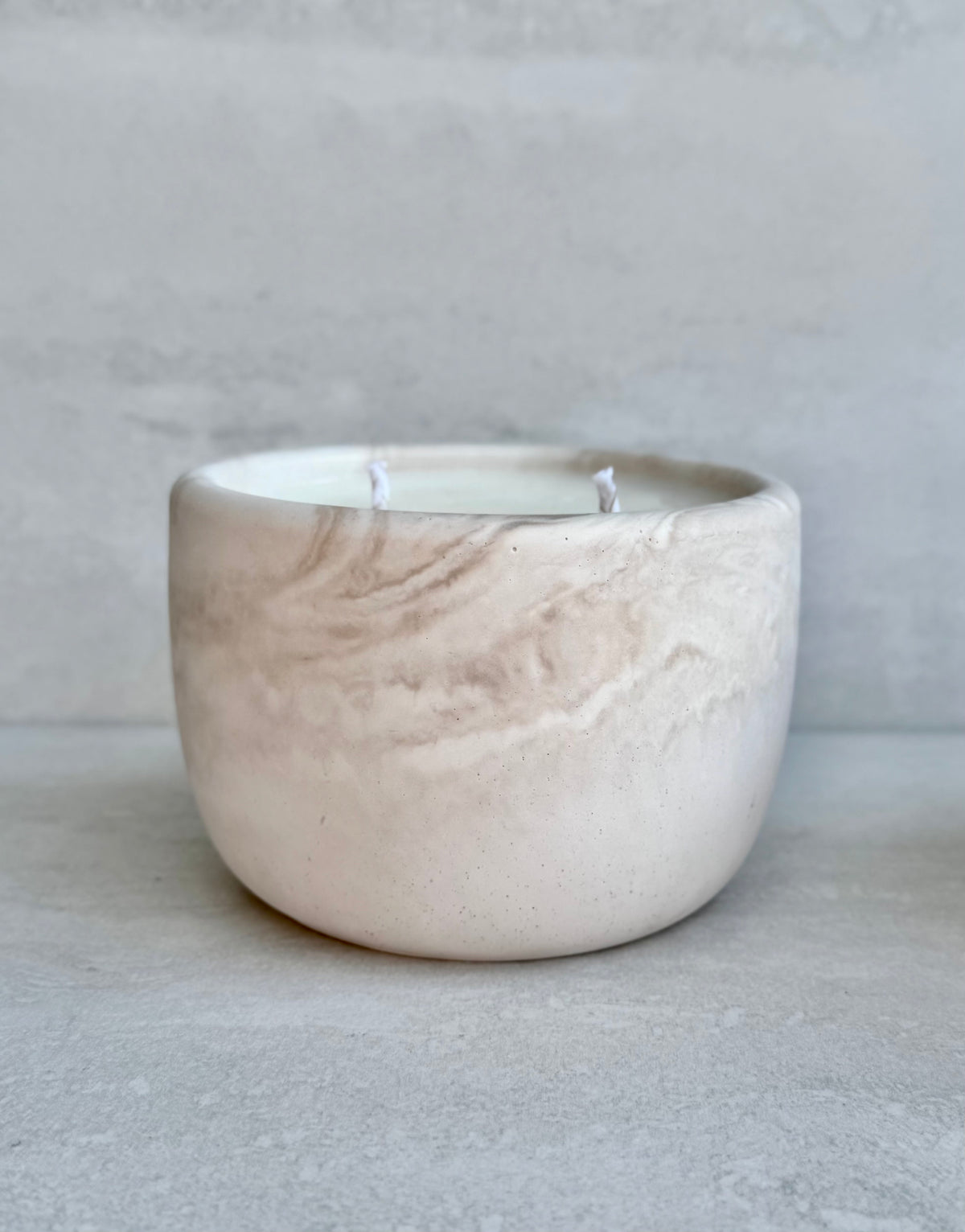 Apple Pie Concrete Candle
